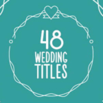 【AE模板】48个唯美浪漫婚礼标题文字片头 48 Wedding Titles